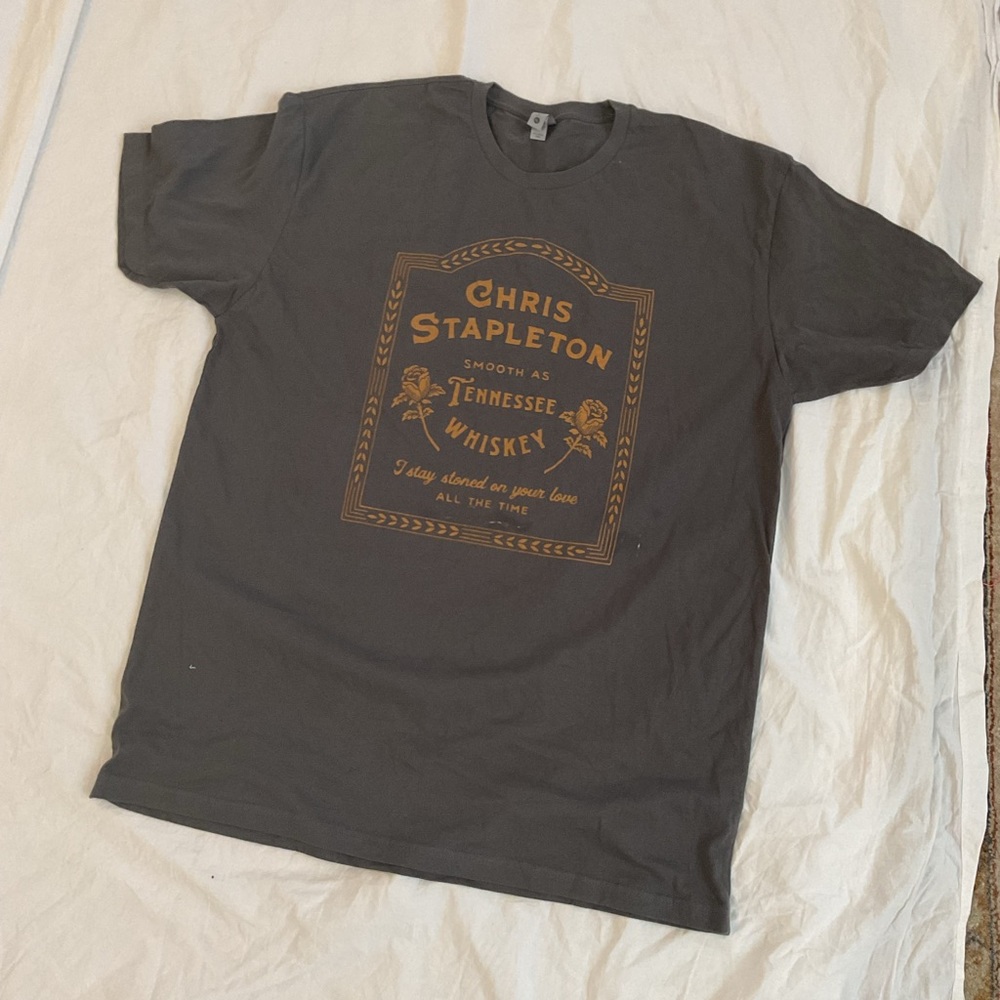 Chris Stapleton Tee Tennessee Whiskey Size XXL